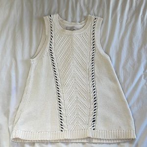 Loft Knit sleeveless Sweater